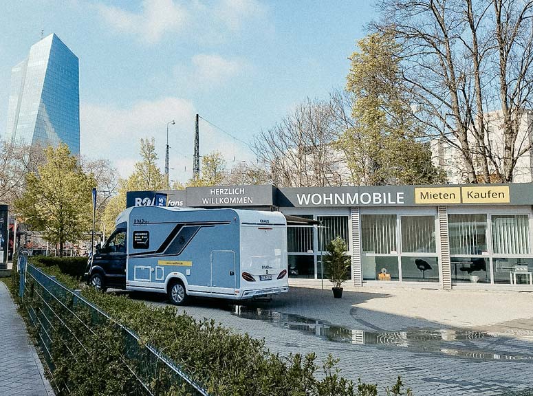 Wohnmobil in Frankfurt mieten